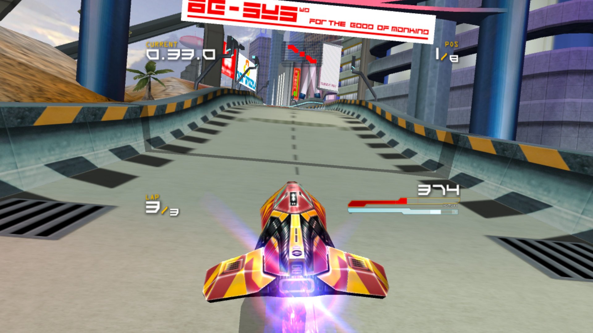 Wipeout Pure VR